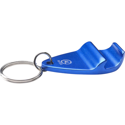 Recycled Aluminium Bottle Opener Keyring GRS Certified