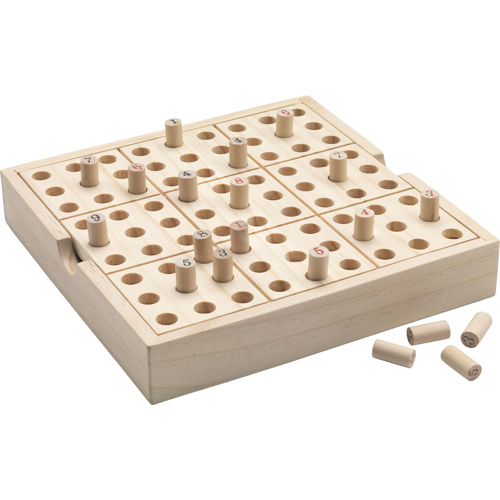 Wooden Sudoku Game FSC 100% Certified Pine Wood