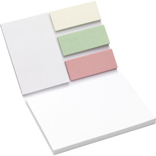 Recycled Self Adhesive Memo Pad Made In Europe