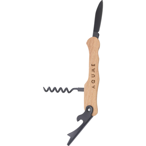 Waiter's Knife FSC Certified Beech Wood Custom Logo