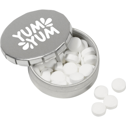 Promotional Mini Click Tin With Mints