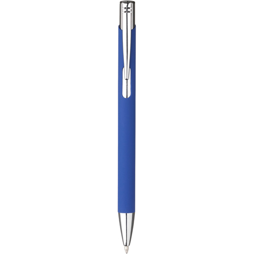 Promotional Aluminium Ebony Soft Touch Ballpen