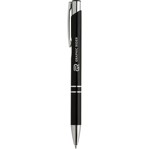 Branded Aluminium Balpen Ebony Shiny Ballpen