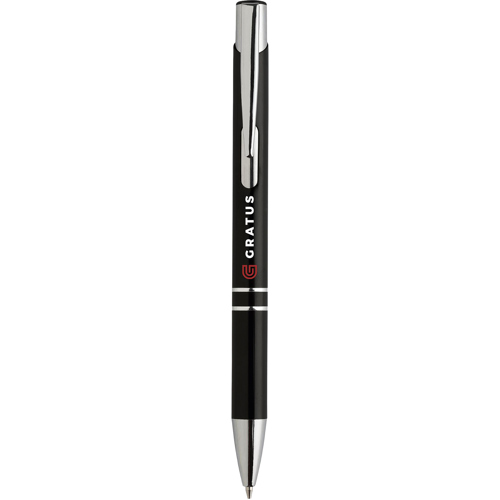 Branded Aluminium Balpen Ebony Shiny Ballpen