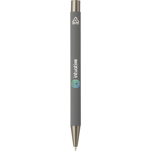 Promotional Recycled Aluminium Ballpen 100% GRS Certified 