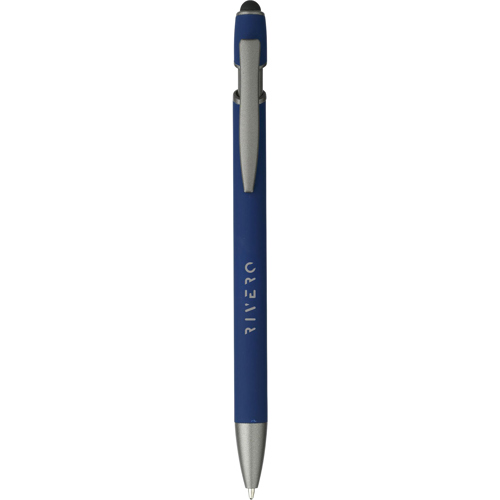 Promotional Luca Recycled Aluminium Soft Touch Ballpen RCS Certified