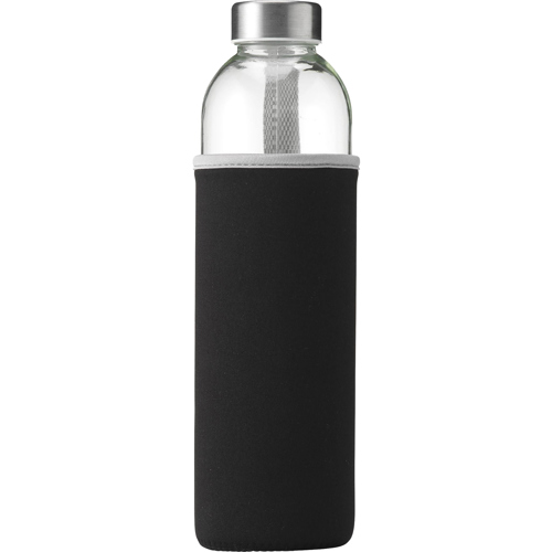 Promotional Leak Proof Senga Soda-Lime Glass Drinking Bottle (750ml) Neoprene Sleeve