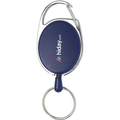 Promotional Name Badge Holder With Clip Pull Out Cord