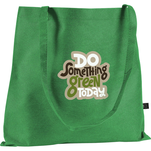 Promotional Non Woven Polyester Shopping Bag (80gsm/2.36oz) Recycled GRS Certified