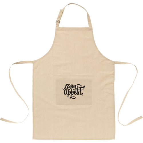 Branded 100% Organic Cotton Apron (180gsm/5.3oz)