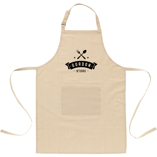 Branded 100% Organic Cotton Apron (180gsm/5.3oz)