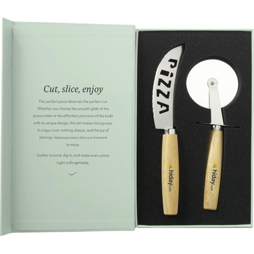 Wooosh Pizzani Pizza Tool Set Beechwod Handles