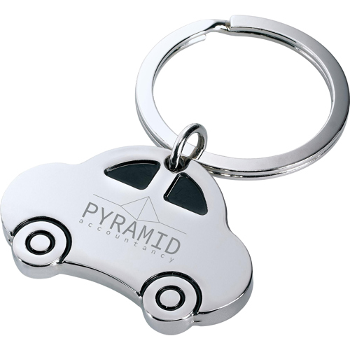 Custom Car Shape Metal Keyring