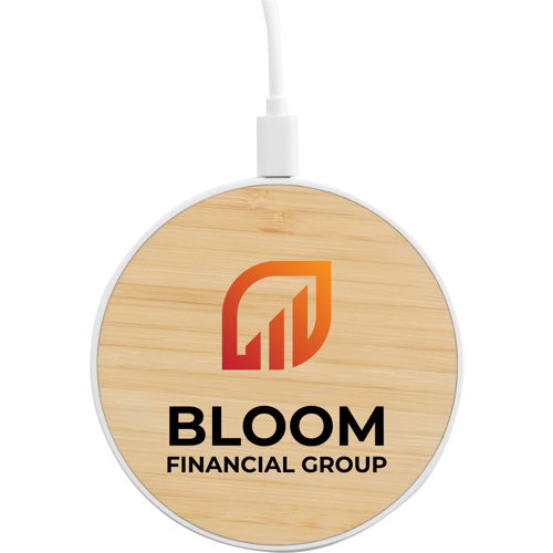 Bamboo 15W Wireless Fast Charger RSC Certified