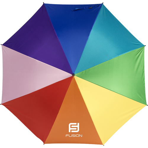 Rainbow RPET Umbrella RCS Certified