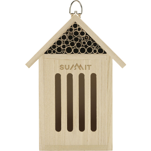 Branded Wooden Insect Hotel for Ladynirds, Bees