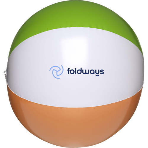 Promotional Multi Coloured Plastic Inflatable Beach Ball 30cms