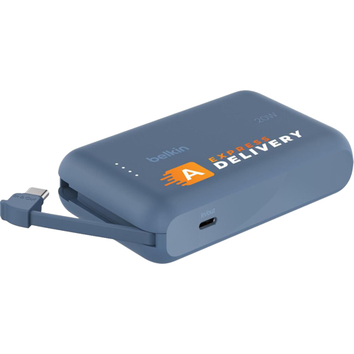 Belkin Power Bank With Integrated Cable (10,000mah)
