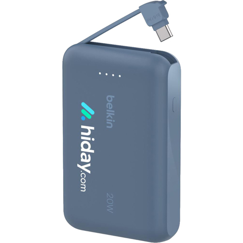 Belkin Power Bank With Integrated Cable (10,000mah)