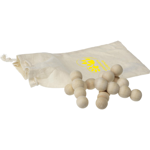 Promotional Wooden Pyramid Puzzle Cotton Bag