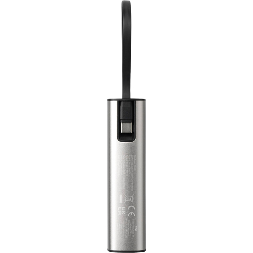 Recycled Aluminium Power Bank (5,000mah) Rechargeable Battery