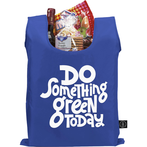 Promotional Printed RPET Foldable Shopping Bag GRS Certified 
