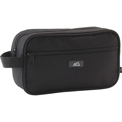 RPET Toiletry Bag Metal Label