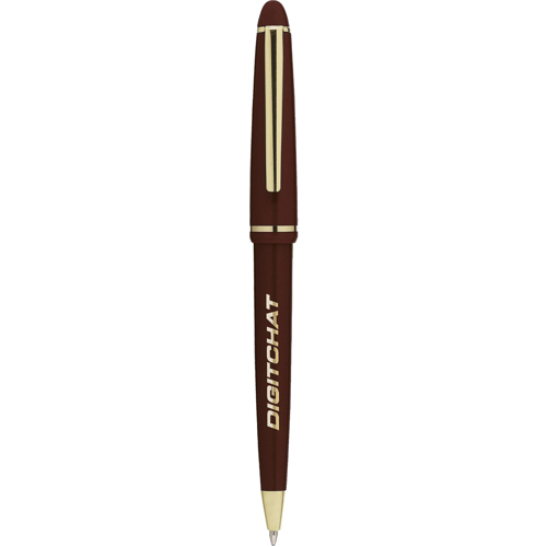 Promotional Twist Action Ballpen Polished Barrel