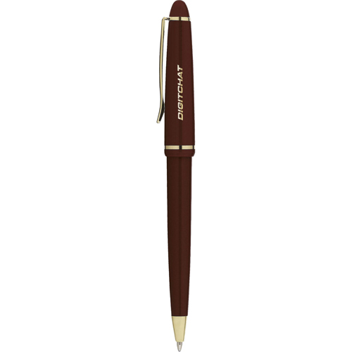 Promotional Twist Action Ballpen Polished Barrel