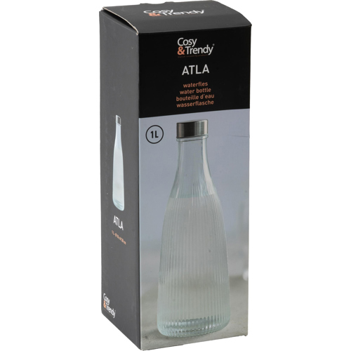 Branded Cosy&Trendy Glass Water Bottle (1 Litre)