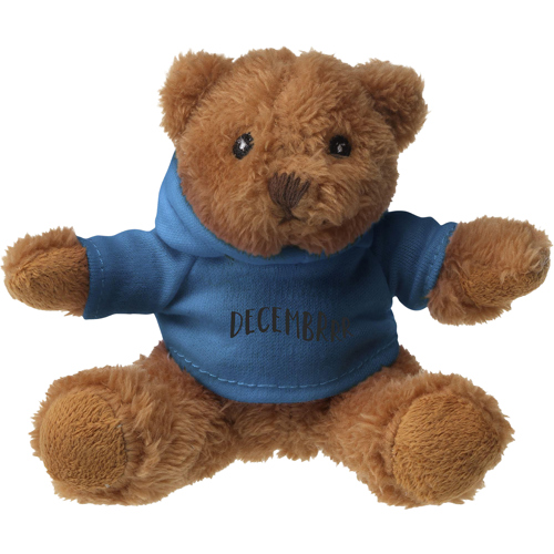 Branded Hooded Teddy Bear Soft Plush Toy