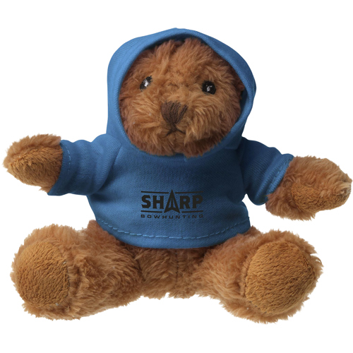 Branded Hooded Teddy Bear Soft Plush Toy