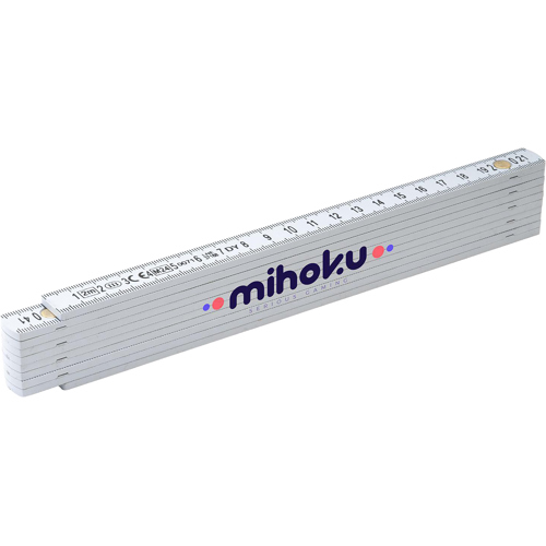 Promotional Fibreglass 2 Metre Metric Folding Ruler