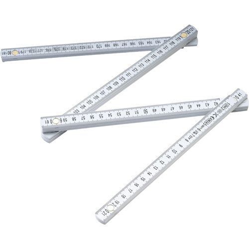 Promotional Fibreglass 2 Metre Metric Folding Ruler