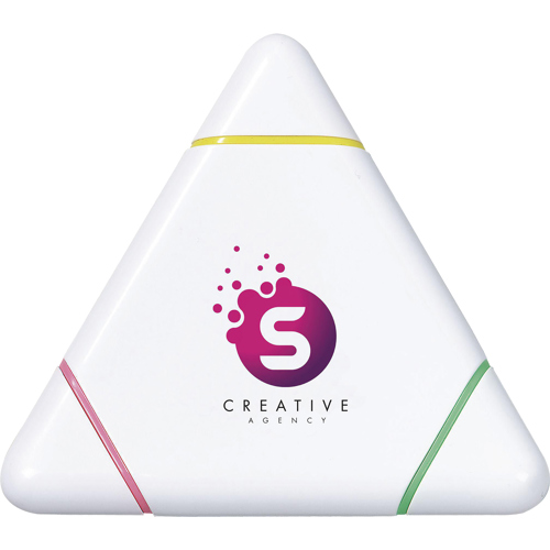 Promotional Triangular Highlighter 3 Colours