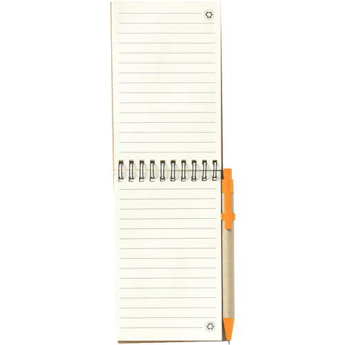 Promotional Recycled Notebook And Pen Wiro Bound
