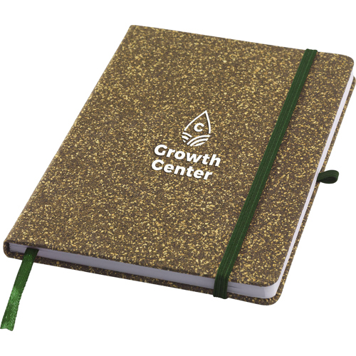 Promotional Tea And Cork Notebook (approx A5) - FSC Certified Paper