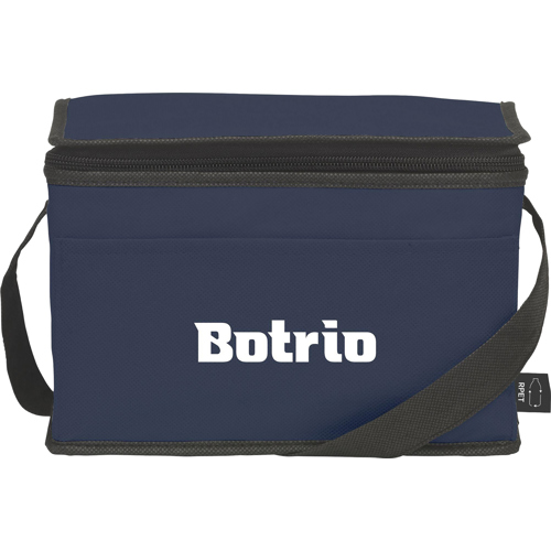 RPET Cooler Bag 6 Drinks Cans Custom Logo GRS Certified