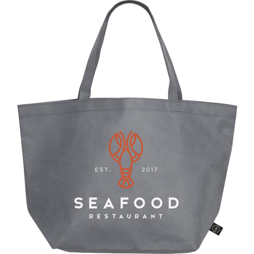 RPET Custom Shopper Beach Bag (80gsm/2.3oz) GRS Certified