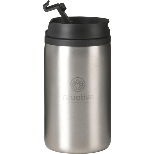 Branded Recycled Stainless Steel Double Walled Cup (300 Ml)