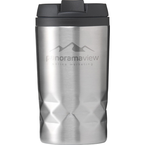 Mini Recycled Stainless Steel Mug (250ml) RCS Certified Custom Logo