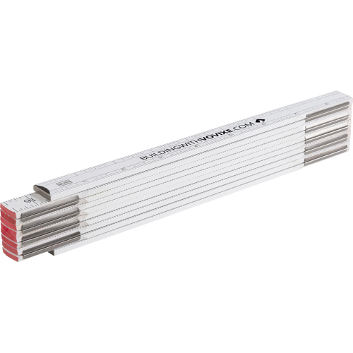  Wooden Folding Ruler 2 Metres Custom Printed