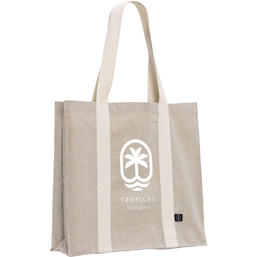 Custom Printed Recycled Shopper (210gsm/6.1oz)