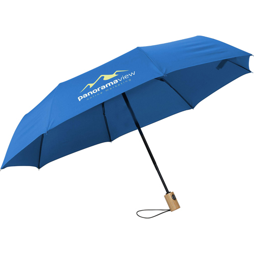 RCS Certified Branded RPET Foldable Umbrella 
