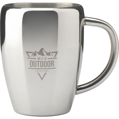 Insulated Recycled Stainless Steel Mug (220ml) RCS Certified Custom Logo