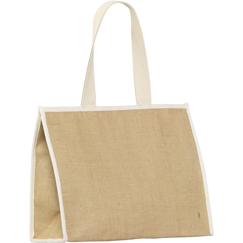 Jute & Cotton Printed Combi Cooler Bag