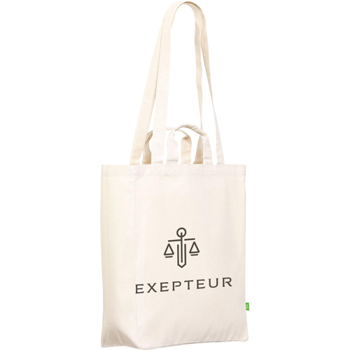 Printed 100% Organic Cotton Canvas Bag (280gsm/8.2oz)