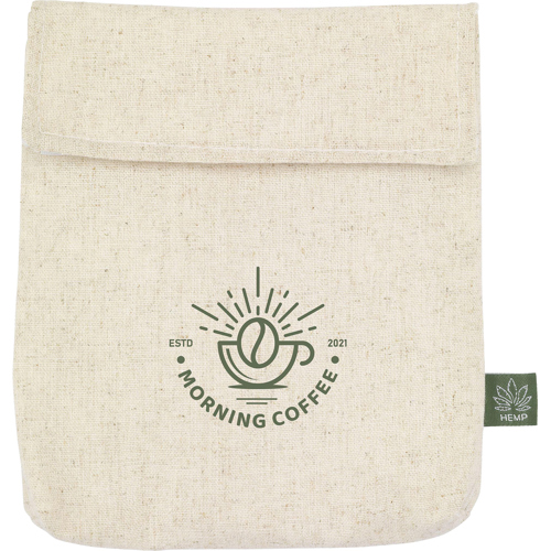 Organic Branded Hemp Sandwich Pouch Bag 