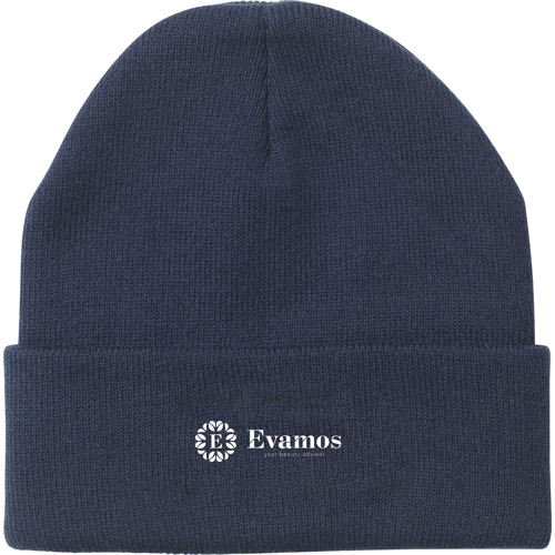 RPET Beanie Fold Over Cuff Branded Logo