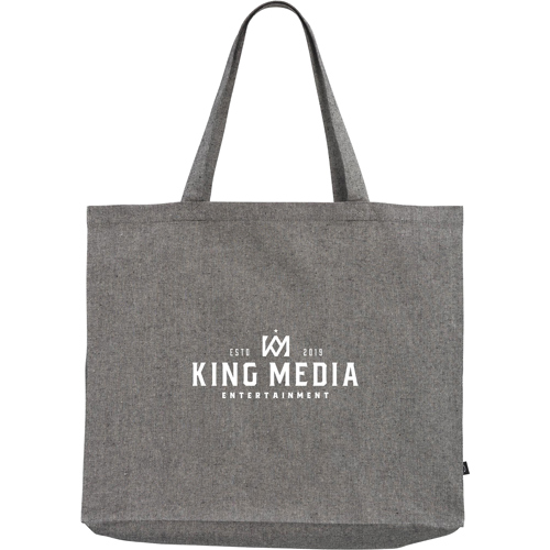 Branded Giant Recycled Shopper Beach Bag (210gsm/6.1oz)